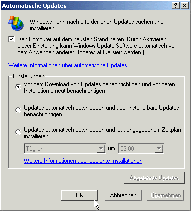 Automatisches Update